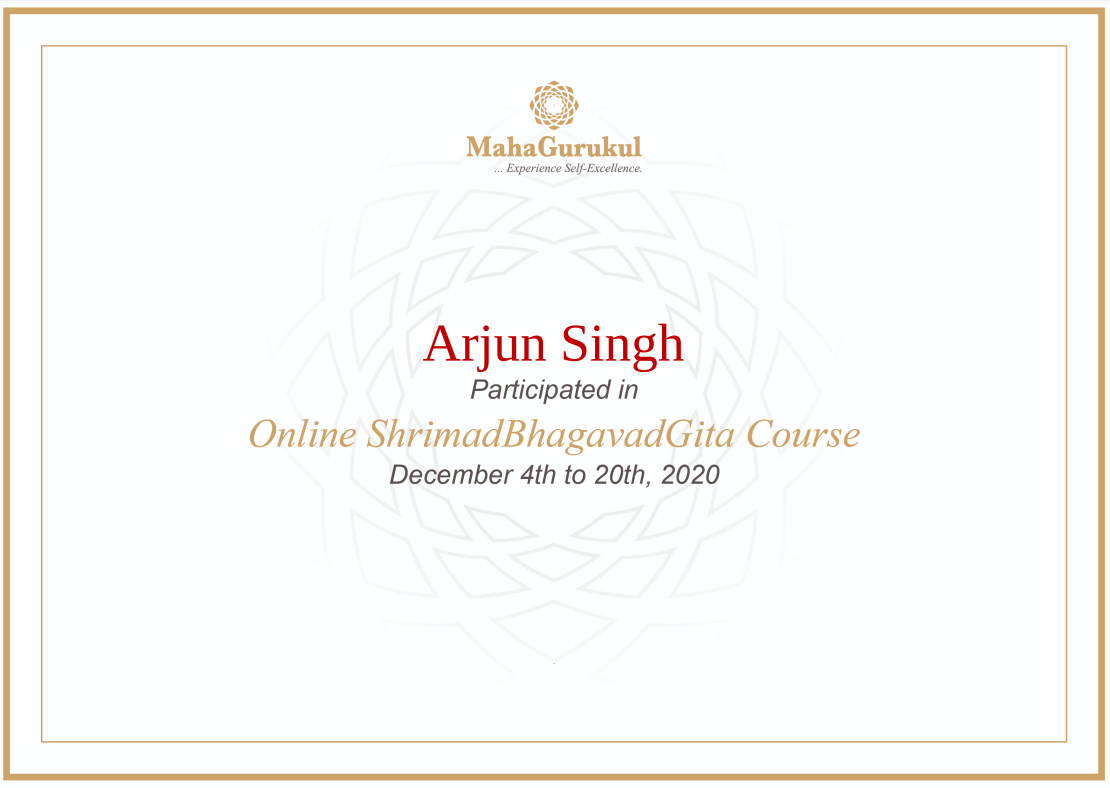 Shrimad Bhagwat Course